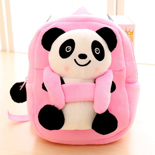 Adorable Panda Plush School Bag for Kids