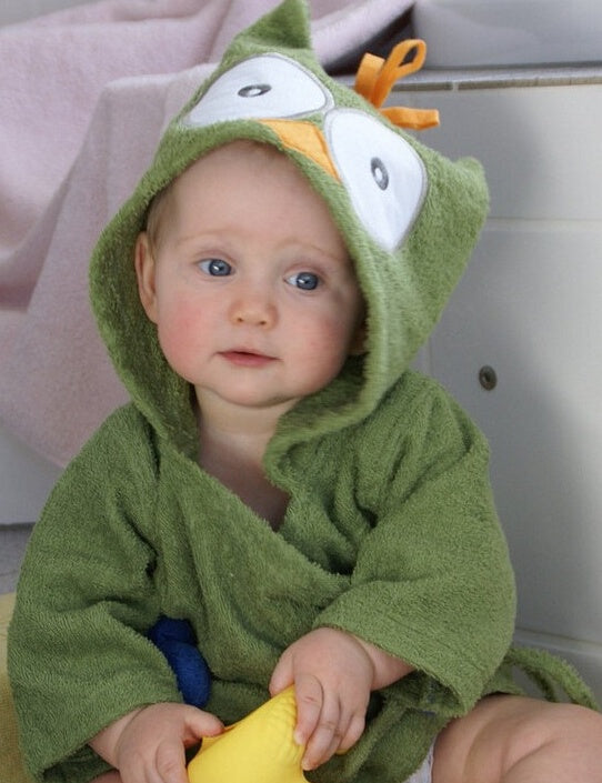 Cartoon Cute Animal Modeling Baby Bath Towels Baby Bathrobes Cotton Children's Bathrobes Baby Hooded - Kids kingdom Shop