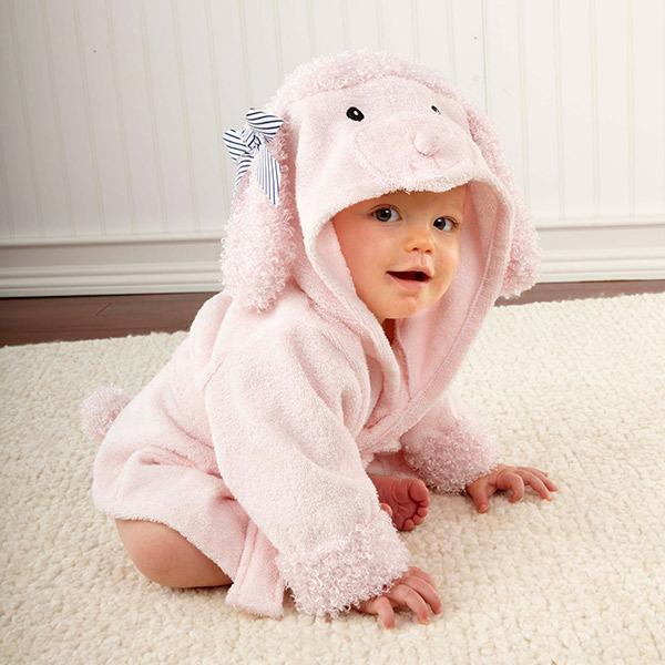 Cartoon Cute Animal Modeling Baby Bath Towels Baby Bathrobes Cotton Children's Bathrobes Baby Hooded - Kids kingdom Shop